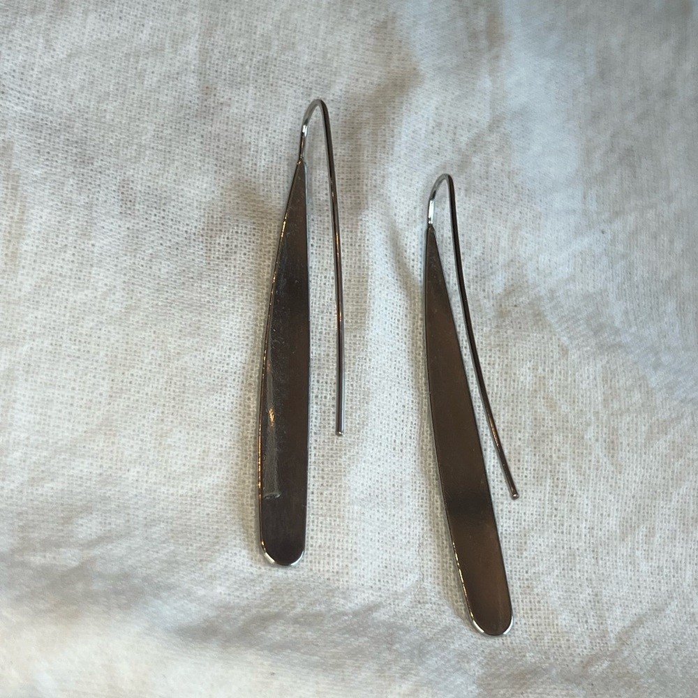 Silver earrings - Picture 4 of 4